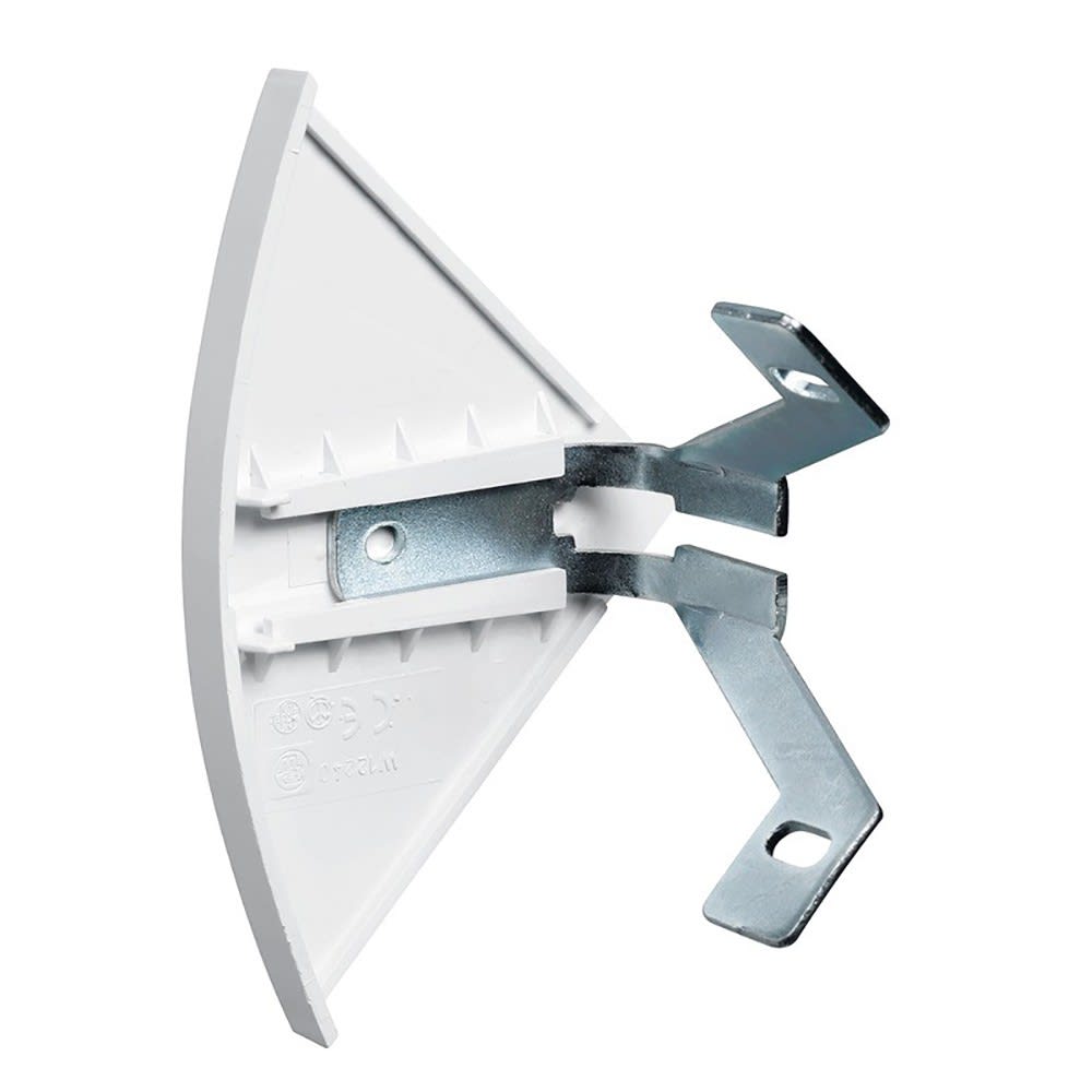 Planet Wattohm - Embout pour corniche Keva 80mmx80mm - PVC Blanc Artic