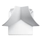 Planet Wattohm - Angle intérieur 3D pour corniche Keva 80mmx80mm -PVC Blanc Artic