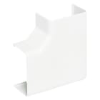 Planet Wattohm - Angle plat - Pour goulotte de climatisation Viaclim 100x60mm - Blanc 9010