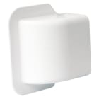 Planet Wattohm - Traversée de cloison coudée-Pour goulotte de climatisation Viaclim 70x40mm-Blanc