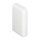 Planet Wattohm - Embout - Pour goulotte de climatisation Viaclim 100x60mm - Blanc 9010