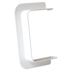 Planet Wattohm - Traversée de cloison droite-Pour goulotte de climatisation Viaclim 70x40mm-Blanc