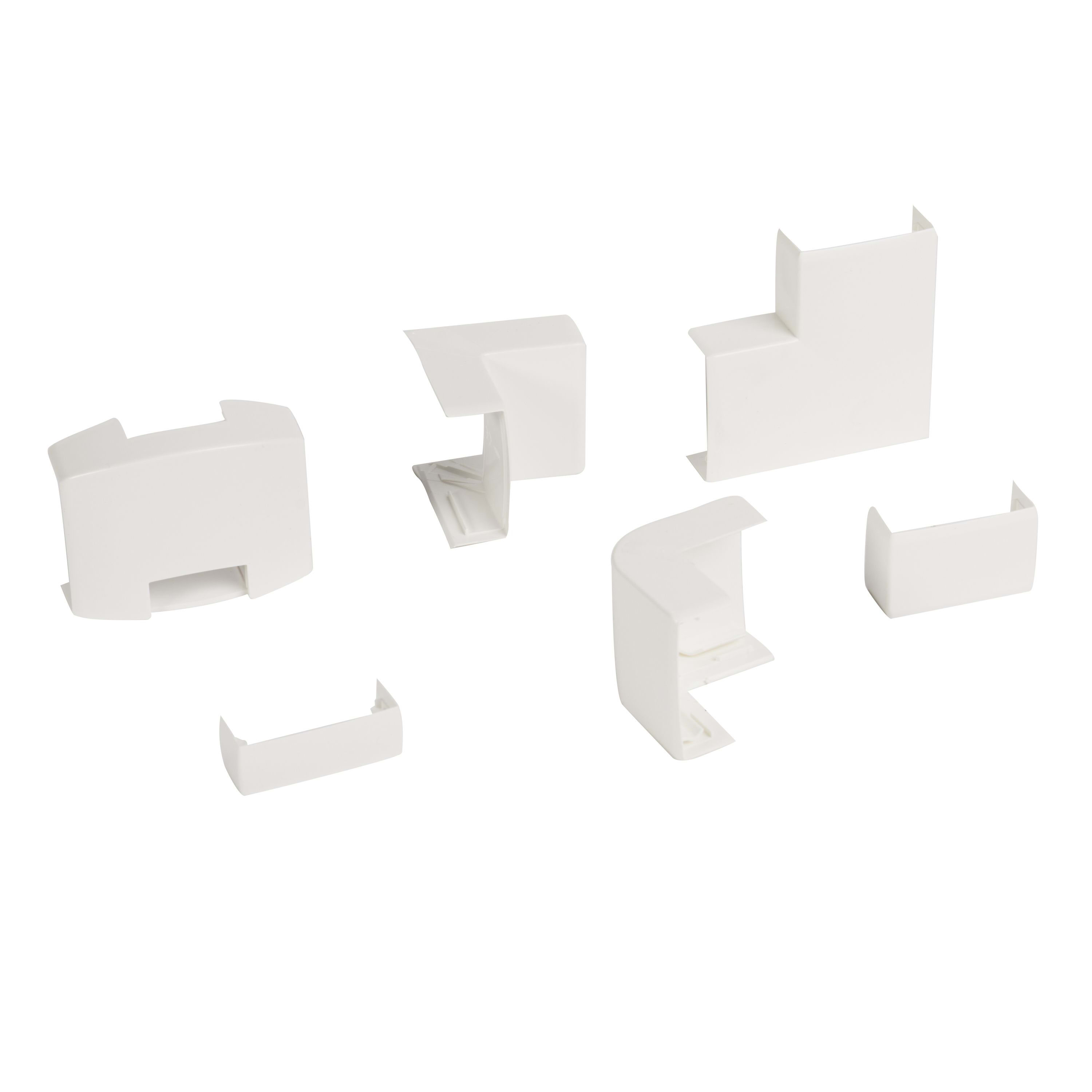 Planet Wattohm - Kit de chantier-Accessoires pour Moulure Keva 50x20mm-Rechargeable selon besoin