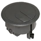 Planet Wattohm - Boîte de sol Logix 3 modules-Ronde-Pour plancher technique,chape béton-Plastique