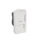 Planet Wattohm - Prise RJ45 catégorie 6 Logix - 8 contacts UTP - 1 module - Blanc Artic