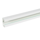 Planet Wattohm - Goulotte Logix45-100x50mm-1 compartiment-2m-Livré sans couvercle-PVC Blanc Artic