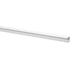 Planet Wattohm - Goulotte Logix 45-50x50mm-1 compartiment-2m-Livré sans couvercle-PVC Blanc Artic