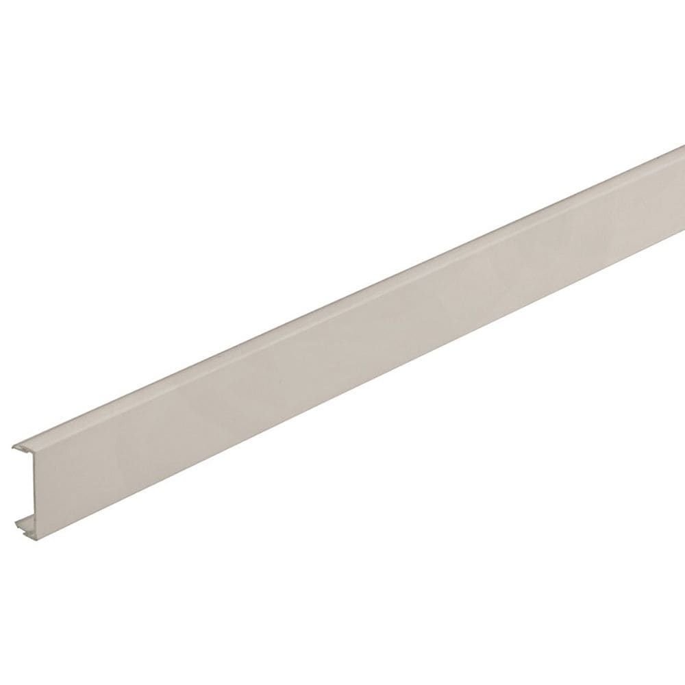 Planet Wattohm - Couvercle largeur 45mm pour goulotte Logix45, colonne, colonnette - Alumnic