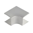 Planet Wattohm - Angle intérieur variable 80° à 120° - Pour goulotte Logix 50x50mm - Alumnic