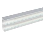 Planet Wattohm - Goulotte Logix 45 - 130x50 - 2 compartiment -2m-Livré sans couvercle-PVC Alumnic