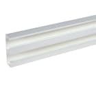 Planet Wattohm - Goulotte Logix 45-160x50-2 compartiment-Livré sans couvercle-PVC Alumnic RAL9006