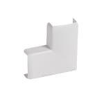 Planet Wattohm - Angle plat pour moulure Keva 20mmx10mm - PVC Blanc Artic