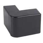 Planet Wattohm - Angle extérieur variable 60°à 120°-Pour goulotte Logix et Logix ZH 85x50mm-Noir