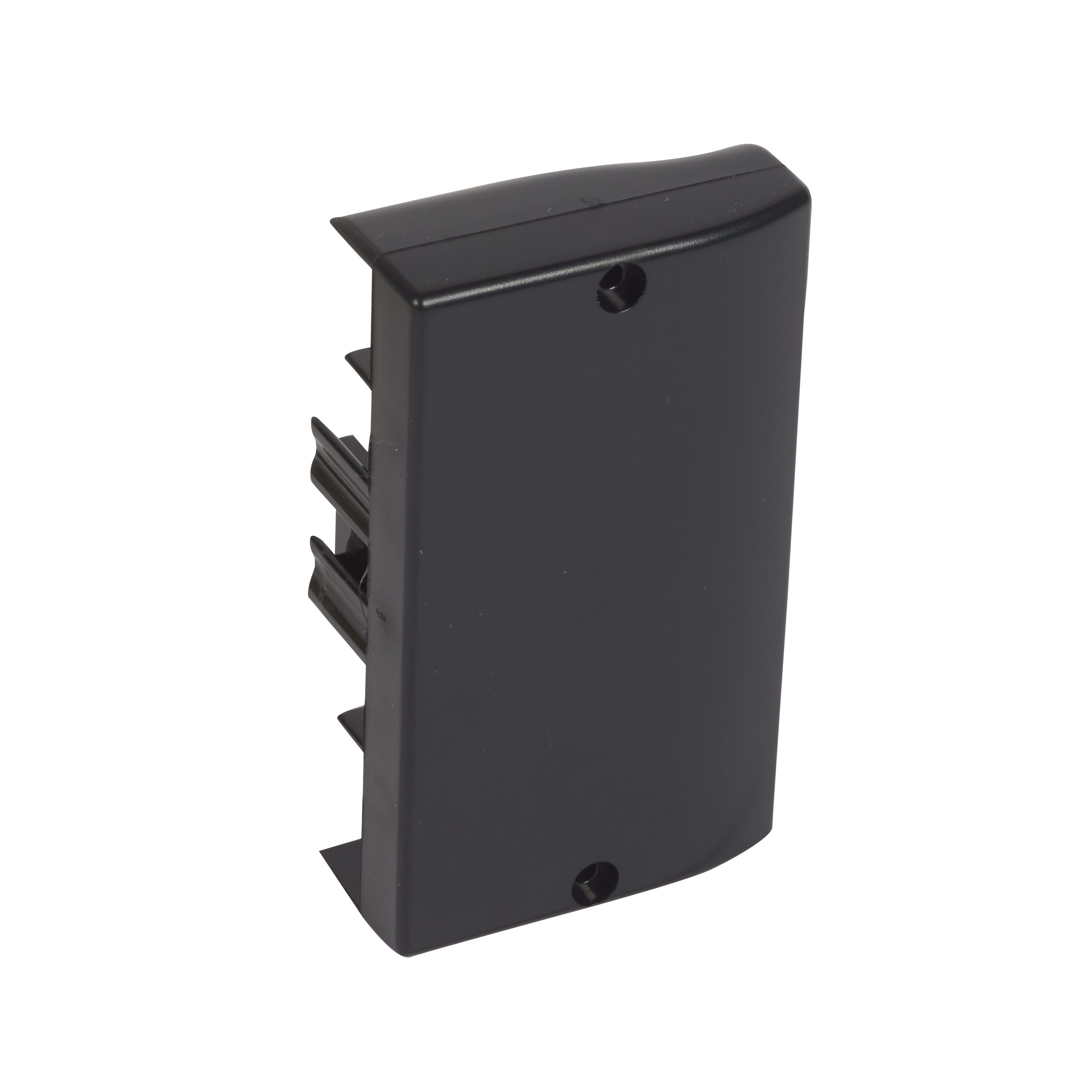 Planet Wattohm - Embout - Pour goulotte Logix et Logix ZH 85x50mm - Noir