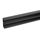 Planet Wattohm - Goulotte Logix 45 - 130x50mm - 2 compartiments-2m -Livré sans couvercle-PVC Noir