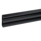 Planet Wattohm - Goulotte Logix 45 - 160x50mm - 2 compartiments - Livré sans couvercle - PVC Noir