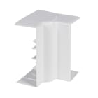Planet Wattohm - Angle intérieur variable 80°à 120°-Goulotte Logix 130x50mm-Blanc antimicrobien