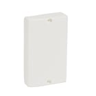 Planet Wattohm - Embout - Pour goulotte Logix 45 85x50mm - Blanc antimicrobien