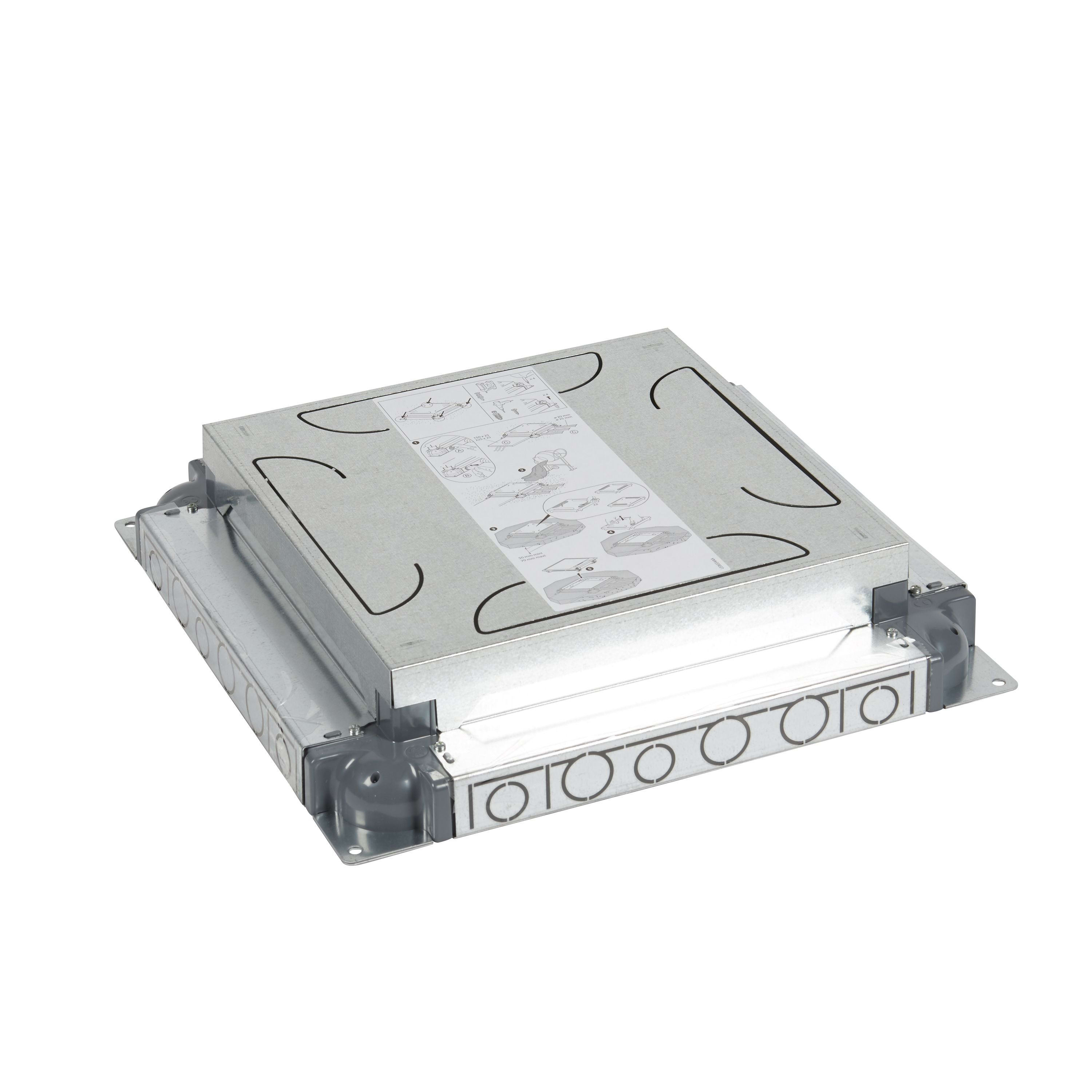 Planet Wattohm - Boîte d'encastrement pour boîtes de sol Logix - Epaisseur 50mm à 70mm