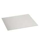 Planet Wattohm - Plaque de finition inox brossé pour boîte de sol Logix - Epaisseur 3 mm
