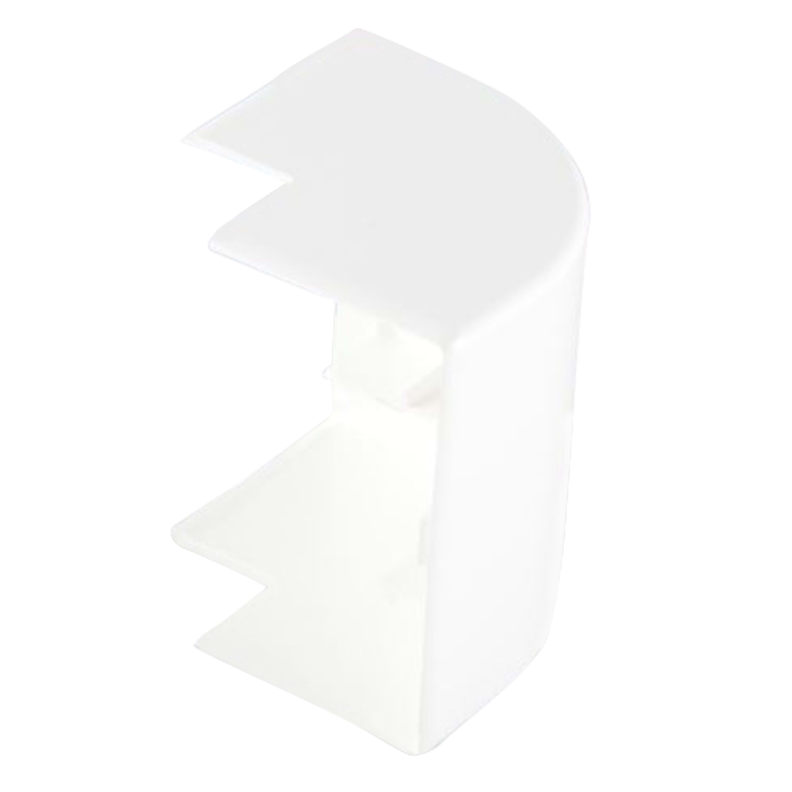 Planet Wattohm - Angle extérieur non variable - Pour goulotte Logix 45 85x50mm - Blanc Artic
