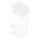 Planet Wattohm - Angle extérieur non variable - Pour goulotte Logix 45 85x50mm - Blanc Artic