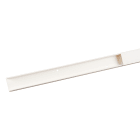 Planet Wattohm - Moulure Keva 32mmx15mm-Fond+couvercle-1 compartiment -Longueur 2,10m-Blanc Artic