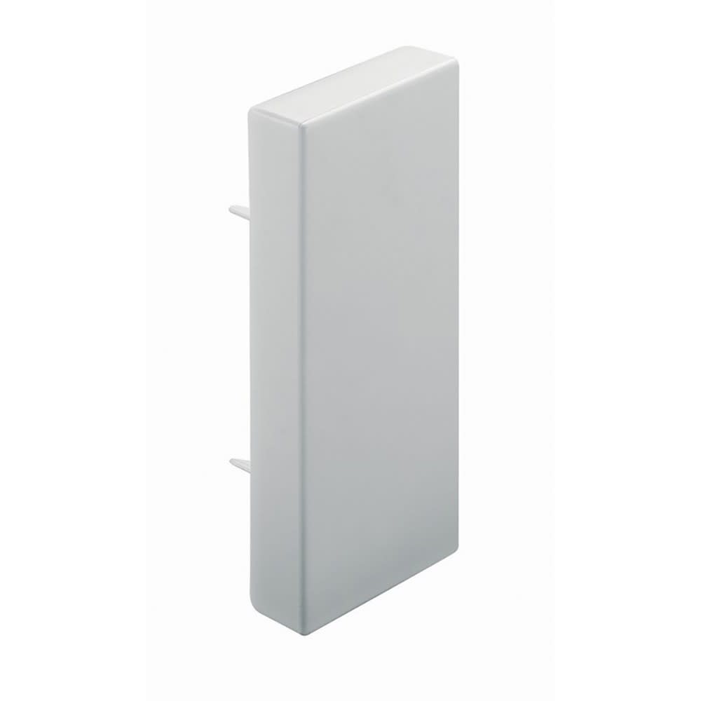 Planet Wattohm - Embout à visser - Pour goulotte de distribution Viadis 16x16mm -PVC Blanc Artic