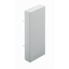 Planet Wattohm - Embout à visser - Pour goulotte de distribution Viadis 25x16mm -PVC Blanc Artic