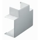 Planet Wattohm - Té de dérivation -Pour goulotte de distribution Viadis 40x40mm-PVC Gris