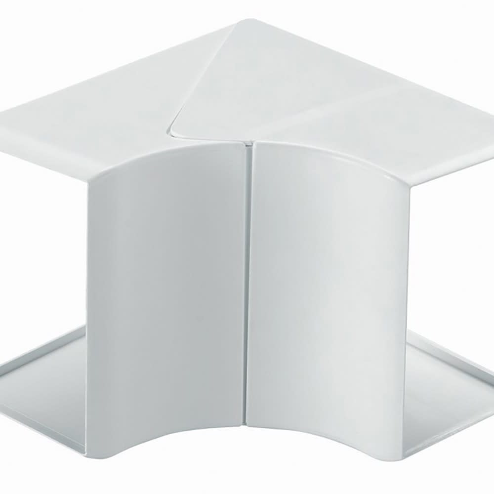 Planet Wattohm - Angle intérieur variable +ou-5°- Pour goulotte distribution Viadis 60x40mm-Gris
