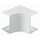 Planet Wattohm - Angle intérieur variable +ou-5°-Pour goulotte distribution Viadis 120x60mm-Blanc