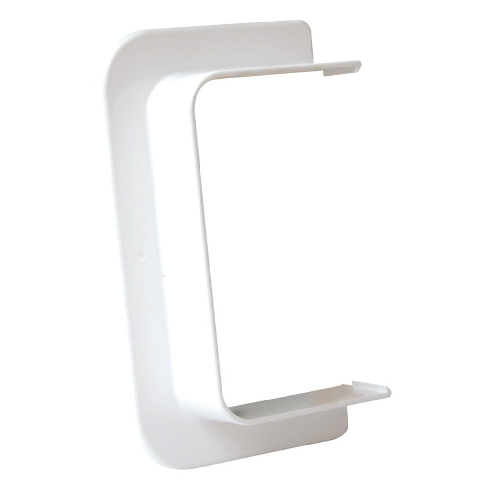 Planet Wattohm - Traversée de cloison droite-Pour goulotte de distribution Viadis 120x60mm-Blanc