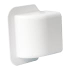 Planet Wattohm - Traversée de cloison coudée-Pour goulotte de distribution Viadis 120x60mm-Blanc