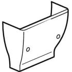 Planet Wattohm - Cornet d'épanouissement - Pour goulotte GTL Viadis 13 modules - Blanc Artic