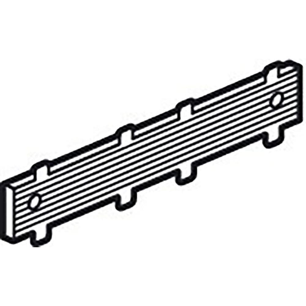 Planet Wattohm - Support universel -Pour goulotte GTL Viadis 13 modules et 18 modules-Blanc Artic