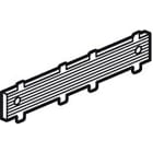 Planet Wattohm - Support universel -Pour goulotte GTL Viadis 13 modules et 18 modules-Blanc Artic