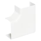Planet Wattohm - Angle plat - Pour goulotte de climatisation Viaclim 70x60mm - Blanc 9010