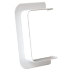 Planet Wattohm - Traversée de cloison droite-Pour goulotte de climatisation Viaclim 70x60mm-Blanc
