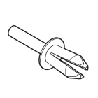 Planet Wattohm - Rivet standard Ø4mm pour toutes les dimensions de goulottes Segma