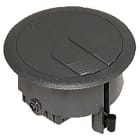 Planet Wattohm - Boîte de sol Logix 3 modules-Ronde-Pour plancher technique,chape béton-Plastique