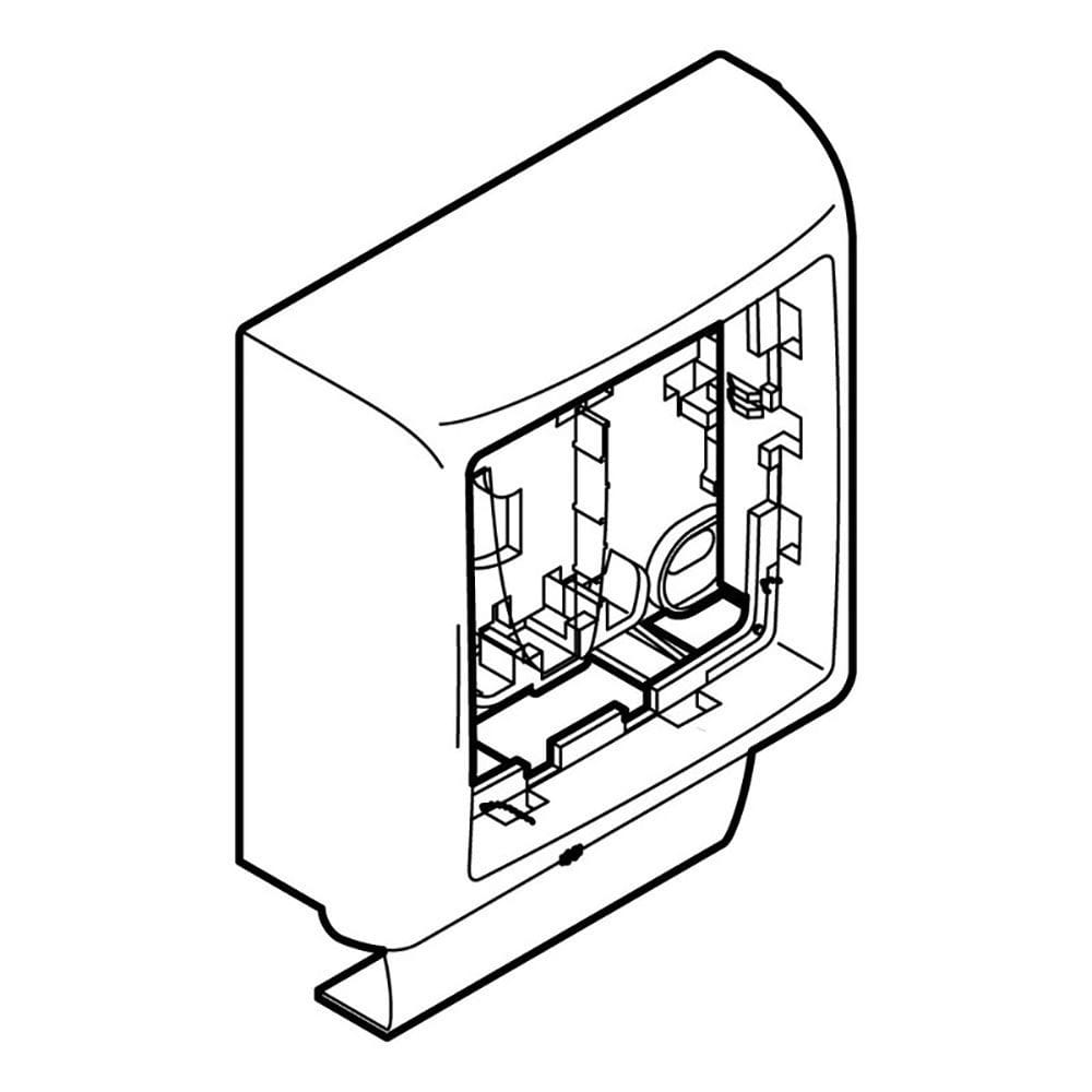 Planet Wattohm - Cadre simple Appareillage Saillie Legrand 20, 22x12mm-Pour moulure Keva 22x12mm