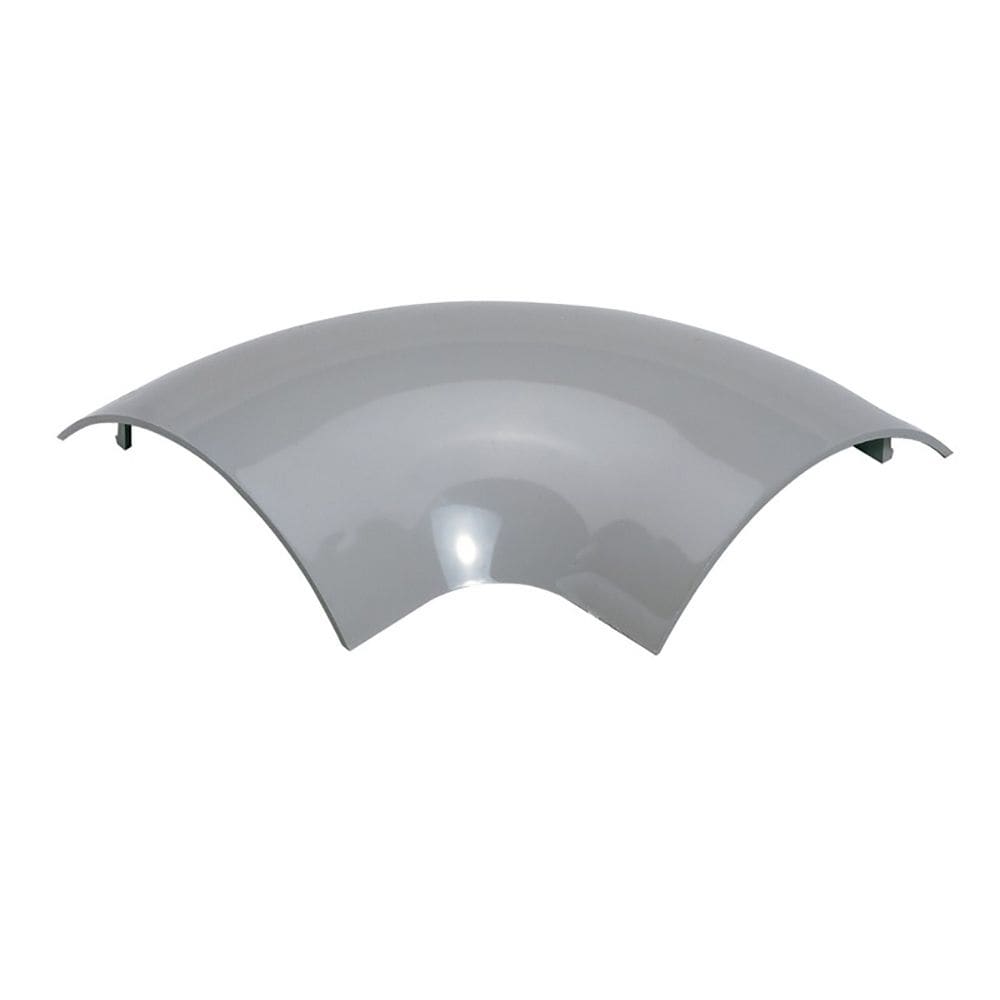 Planet Wattohm - Angle à 90° pour passage de plancher 75mmx18mm - PVC Gris RAL7030