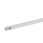 Planet Wattohm - Goulotte distribution Viadis 40x25mm-Fond+couvercle-1 compart-Longueur 2m-Gris