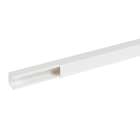 Planet Wattohm - Goulotte distribution Viadis 40x40mm-Fond+couvercle-1 compart-Longueur 2m-Blanc