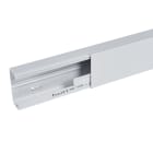 Planet Wattohm - Goulotte distribution Viadis 90x40mm-Fond+couvercle-1 compart-Longueur 2m-Gris