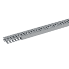 Planet Wattohm - Goulotte de câblage Segma - 15mmx40mm - Fond+couvercle - Longueur 2m - PVC gris