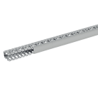 Planet Wattohm - Goulotte de câblage Segma - 25mmx40mm - Fond+couvercle - Longueur 2m - PVC gris
