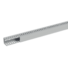 Planet Wattohm - Goulotte de câblage Segma - 40mmx40mm - Fond+couvercle - Longueur 2m - PVC gris