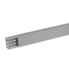 Planet Wattohm - Goulotte de câblage Segma - 80mmx40mm - Fond+couvercle - Longueur 2m - PVC gris